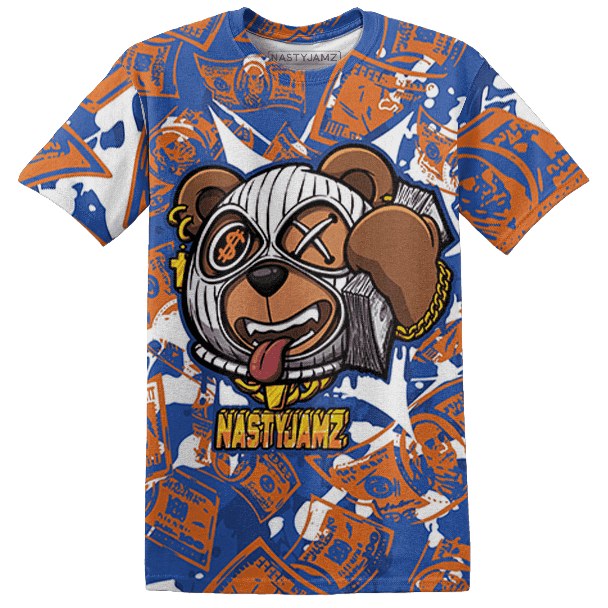 Dunk Low Knicks T Shirt Match Money Motive BER 3D All-Over Print - NastyJamz