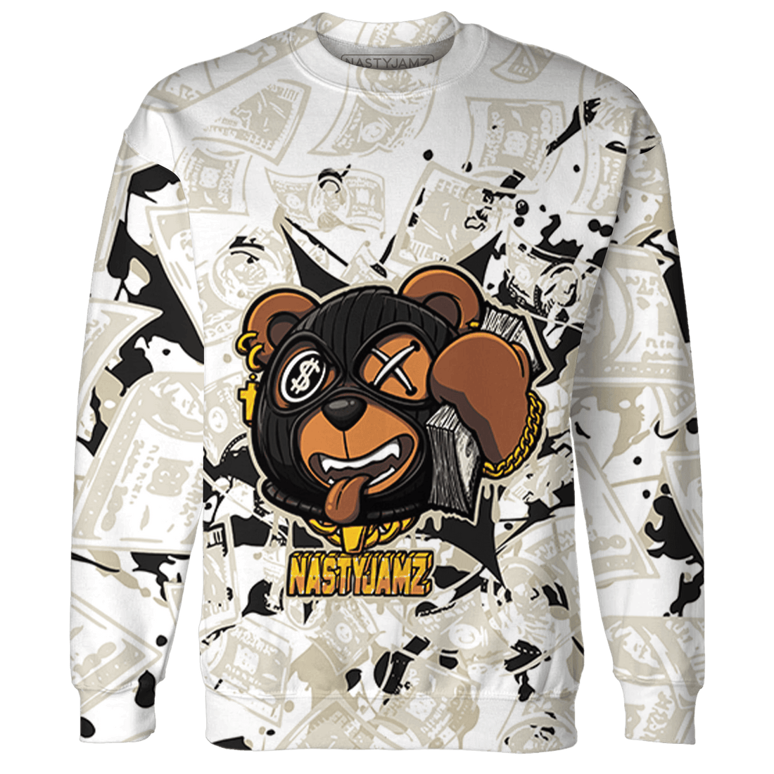 Gratitude 11s Sweatshirt Match Money Motive BER 3D All-Over Print - NastyJamz