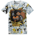 Blue Grey 13s T Shirt Match Money Motive BER 3D All-Over Print - NastyJamz