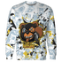 Blue Grey 13s Sweatshirt Match Money Motive BER 3D All-Over Print - NastyJamz