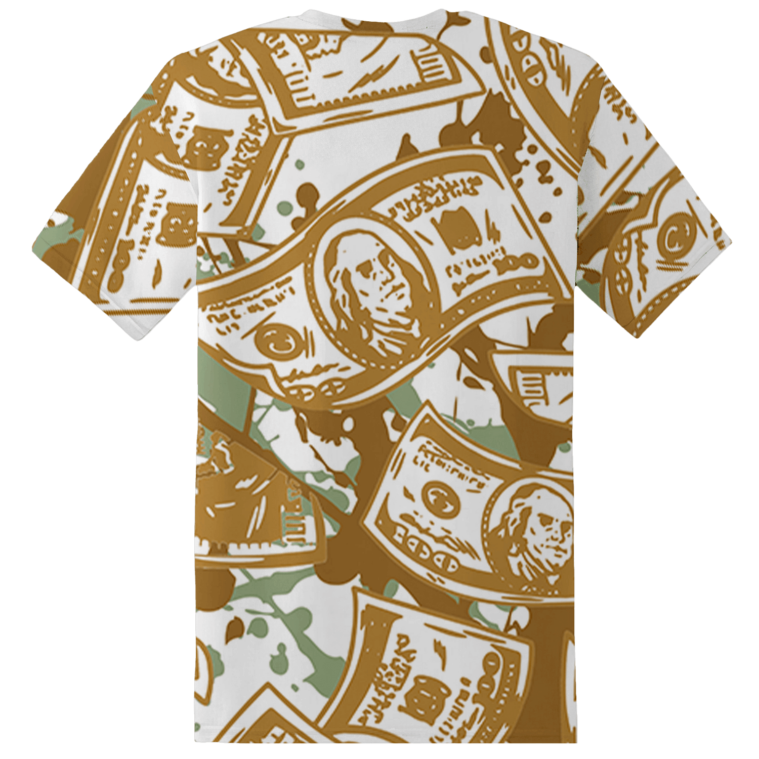 Wheat 13s T Shirt Match Money Motive BER 3D All-Over Print - NastyJamz