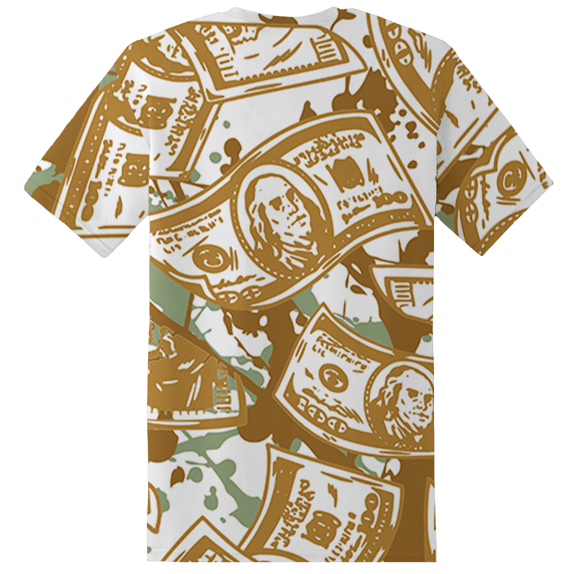 Wheat 13s T Shirt Match Money Motive BER 3D All-Over Print - NastyJamz