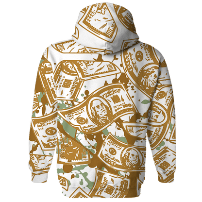 Wheat 13s Hoodie Match Money Motive BER 3D All-Over Print - NastyJamz