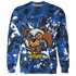 Royal Reimagined 1s Sweatshirt Match Money Motive BER 3D All-Over Print - NastyJamz