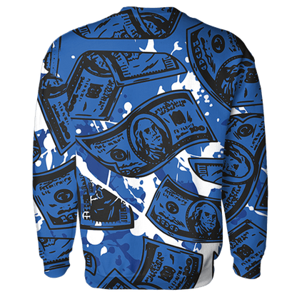 Royal Reimagined 1s Sweatshirt Match Money Motive BER 3D All-Over Print - NastyJamz