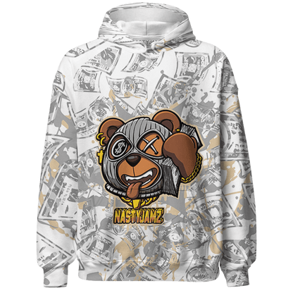 Craft Ivory 3s Hoodie Match Money Motive BER 3D All-Over Print - NastyJamz