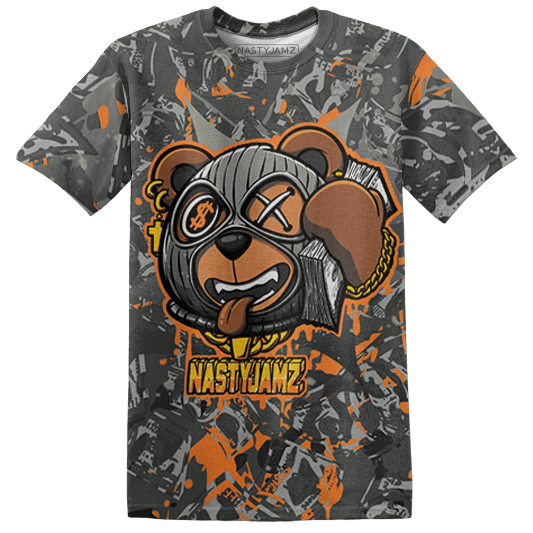 Fear Pack 3s T Shirt Match Money Motive BER 3D All-Over Print - NastyJamz