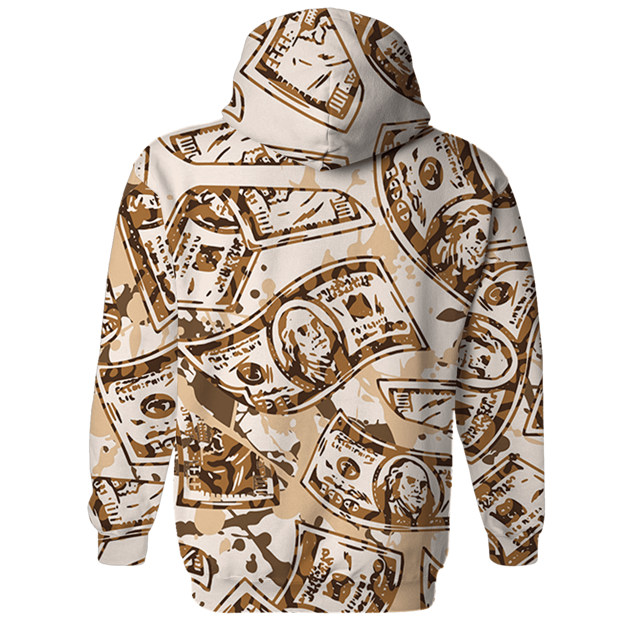 Palomino 3s Hoodie Match Money Motive BER 3D All-Over Print - NastyJamz