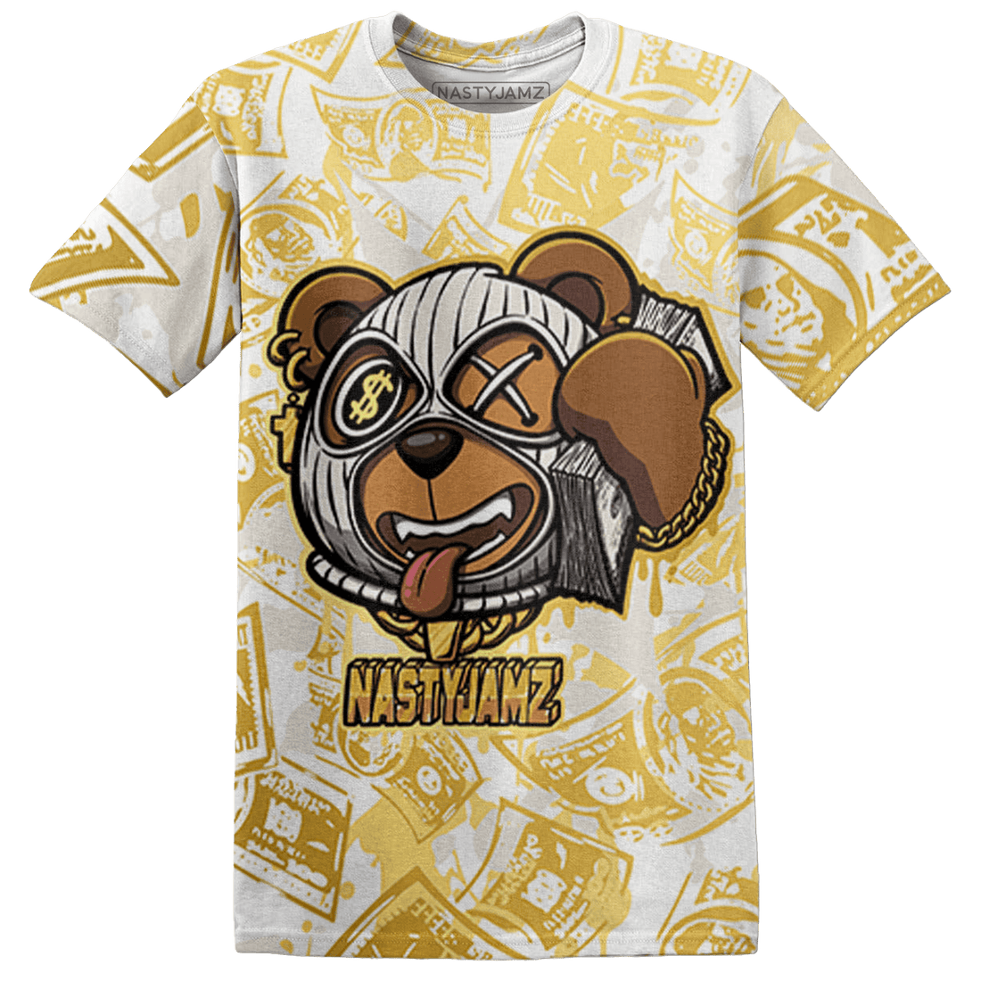 Sail 4s T Shirt Match Money Motive BER 3D All-Over Print - NastyJamz