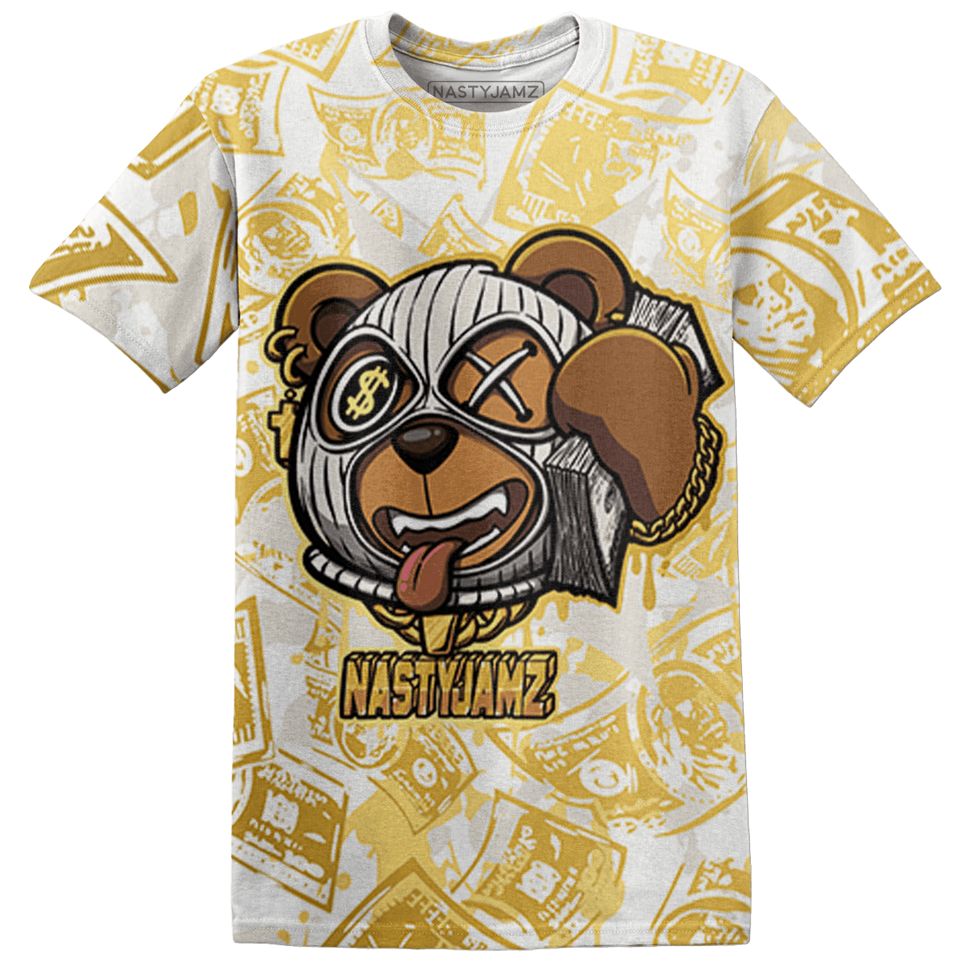 Sail 4s T Shirt Match Money Motive BER 3D All-Over Print - NastyJamz