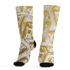 Sail 4s Socks Match Money Motive BER 3D All-Over Print - NastyJamz