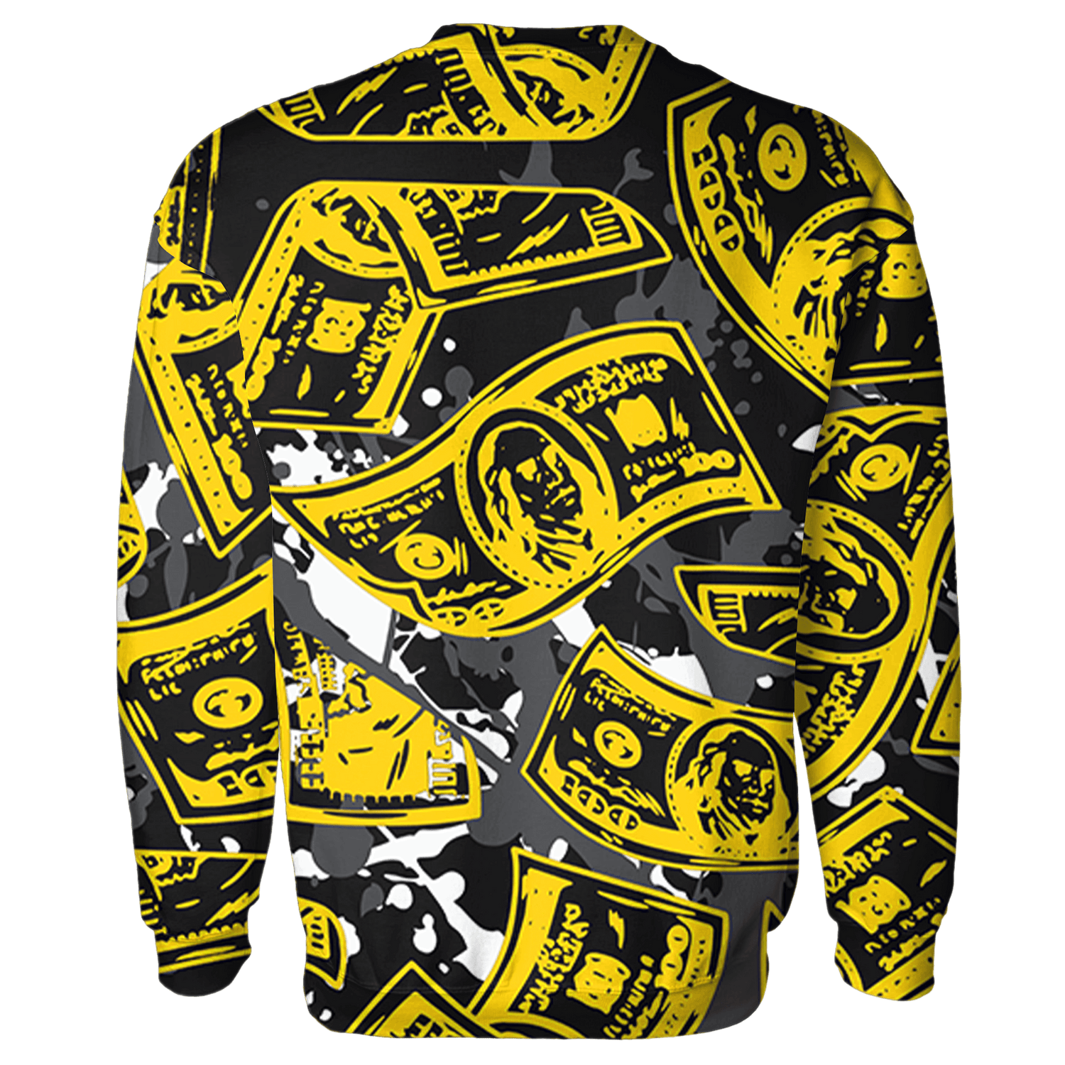Thunder 4s Sweatshirt Match Money Motive BER 3D All-Over Print - NastyJamz
