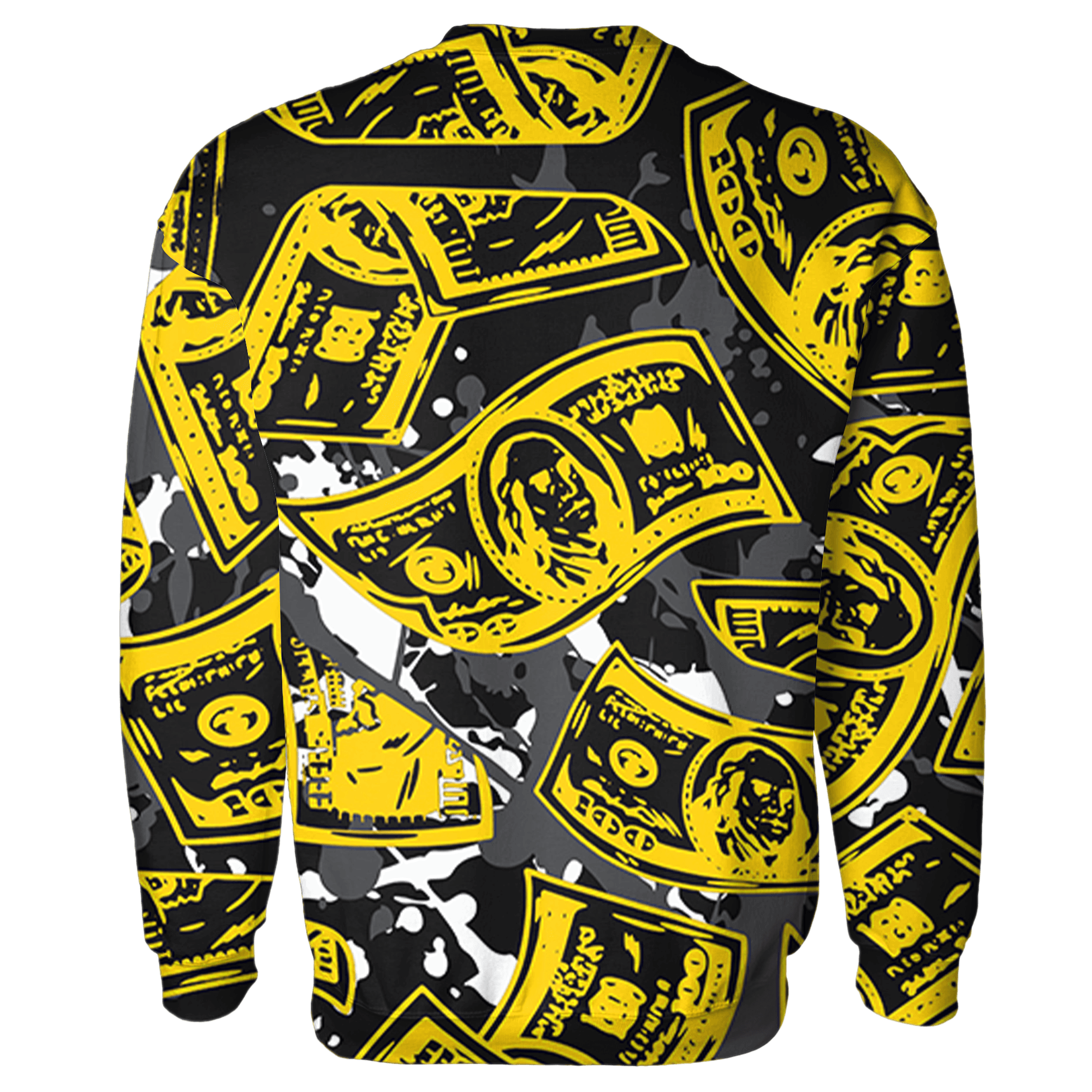 Thunder 4s Sweatshirt Match Money Motive BER 3D All-Over Print - NastyJamz