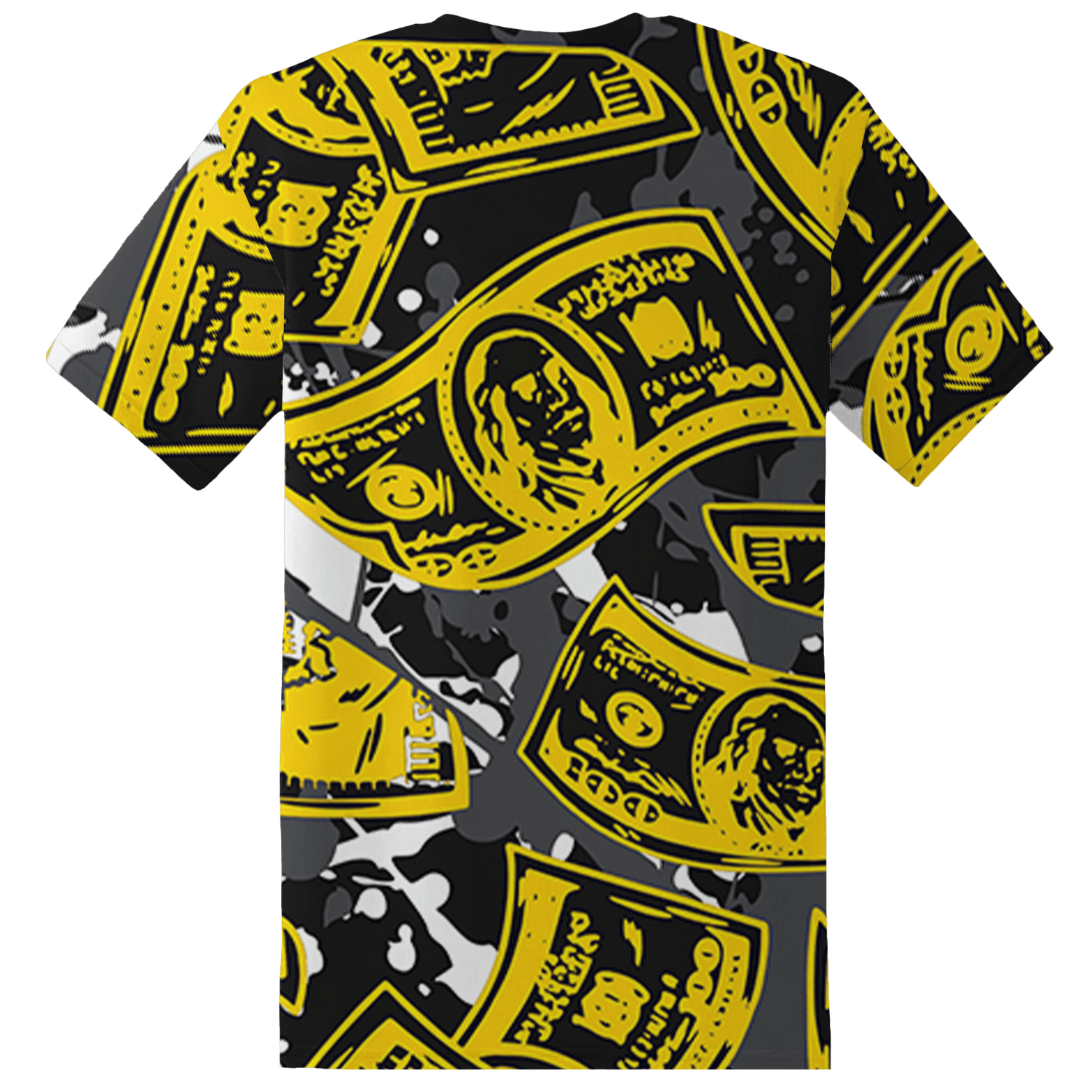Thunder 4s T Shirt Match Money Motive BER 3D All-Over Print - NastyJamz