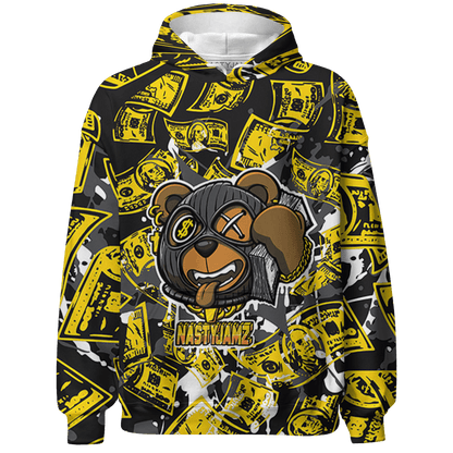 Thunder 4s Hoodie Match Money Motive BER 3D All-Over Print - NastyJamz