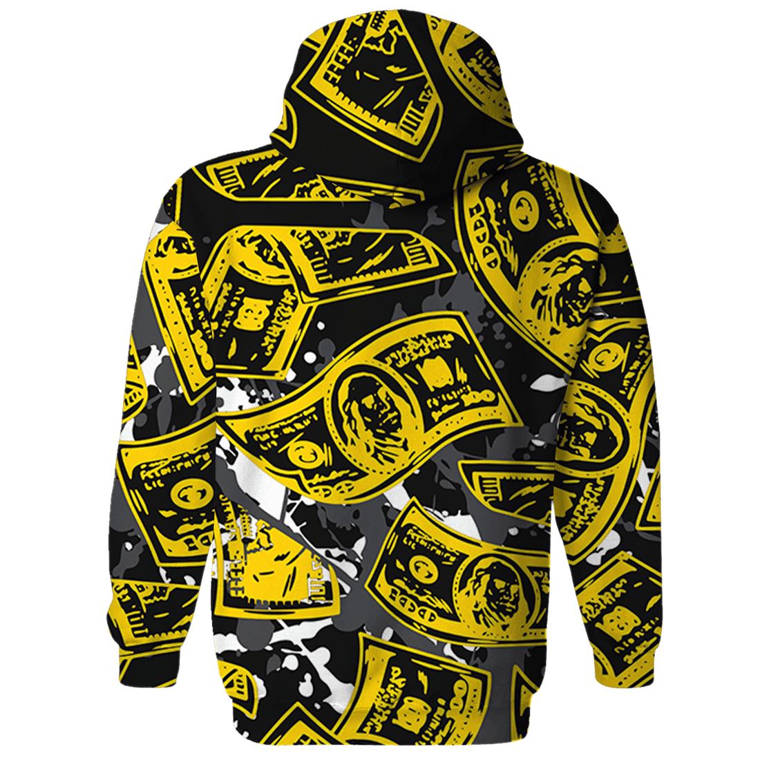 Thunder 4s Hoodie Match Money Motive BER 3D All-Over Print - NastyJamz