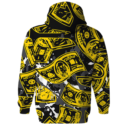 Thunder 4s Hoodie Match Money Motive BER 3D All-Over Print - NastyJamz