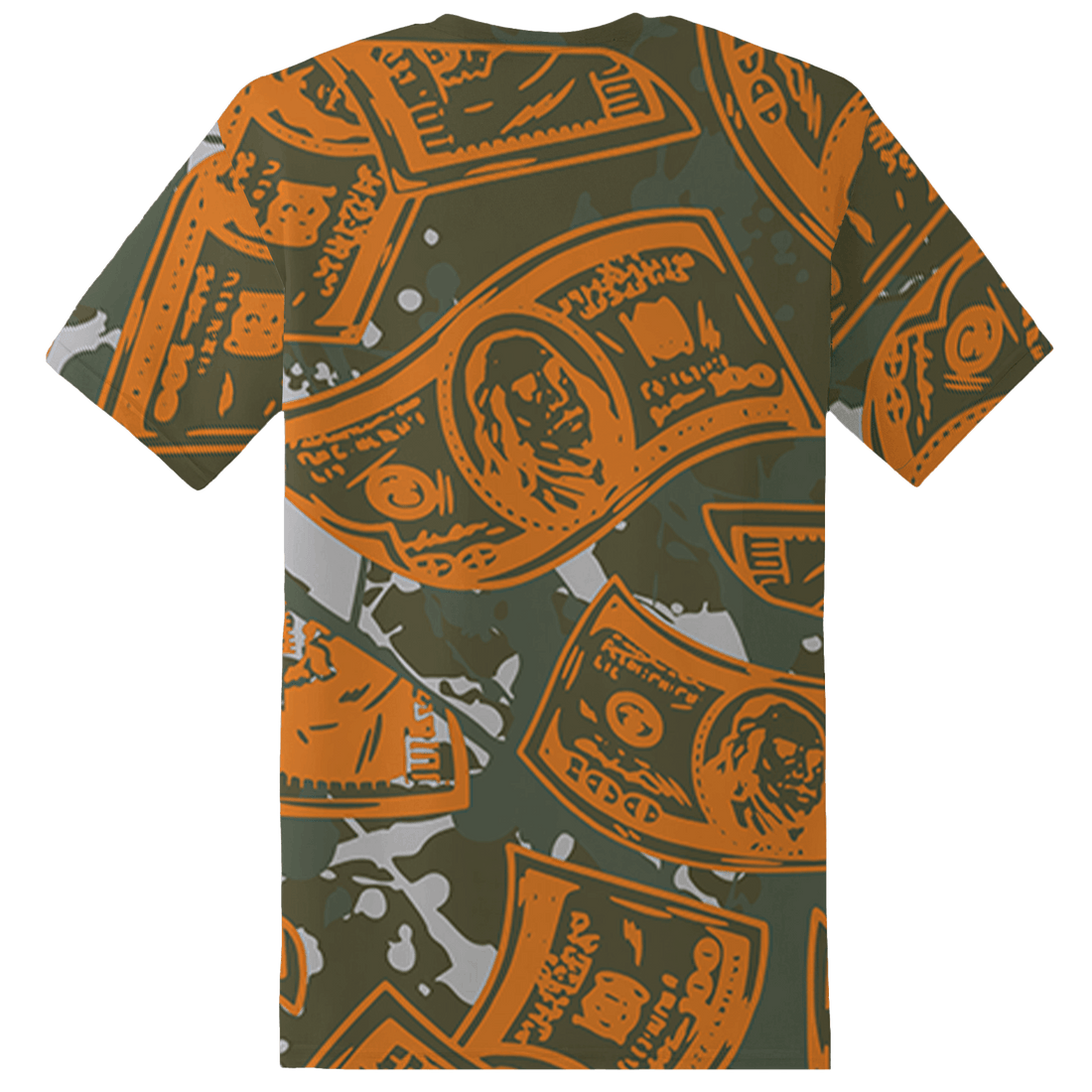 Olive 5s T Shirt Match Money Motive BER 3D All-Over Print - NastyJamz