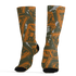 Olive 5s Socks Match Money Motive BER 3D All-Over Print - NastyJamz