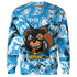 Powder Blue 9s Sweatshirt Match Money Motive BER 3D All-Over Print - NastyJamz