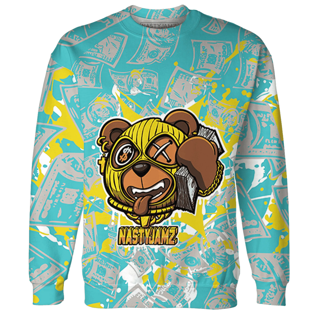 NBL-Cyan-Burst-9060-Sweatshirt-Match-Money-Motive-BER-3D
