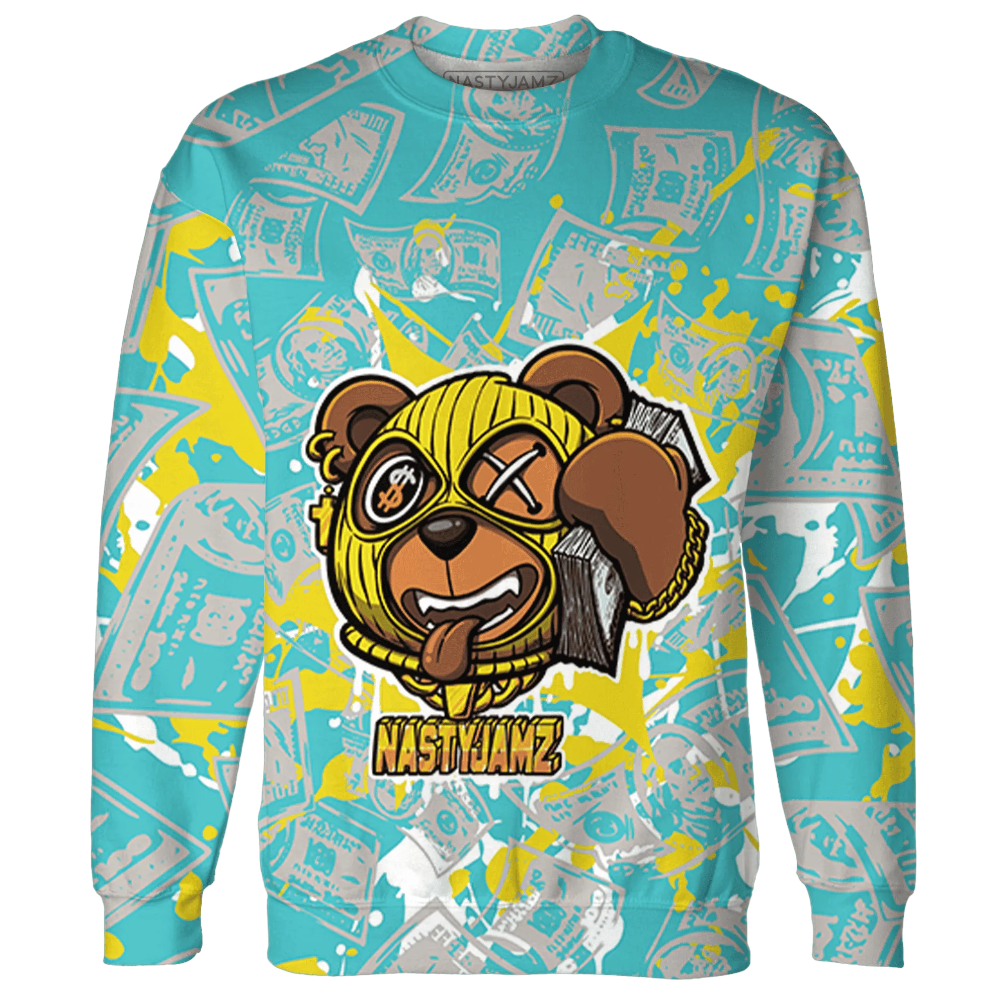 NBL-Cyan-Burst-9060-Sweatshirt-Match-Money-Motive-BER-3D