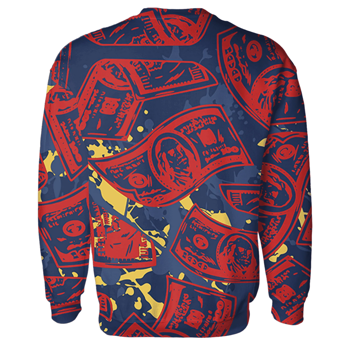 VaporMax-Air-Plus-Midnight-Navy-Gold-Black-Sweatshirt-Match-Money-Motive-BER-3D
