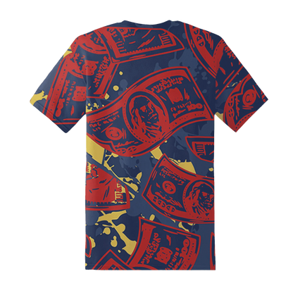 VaporMax-Air-Plus-Midnight-Navy-Gold-Black-T-Shirt-Match-Money-Motive-BER-3D