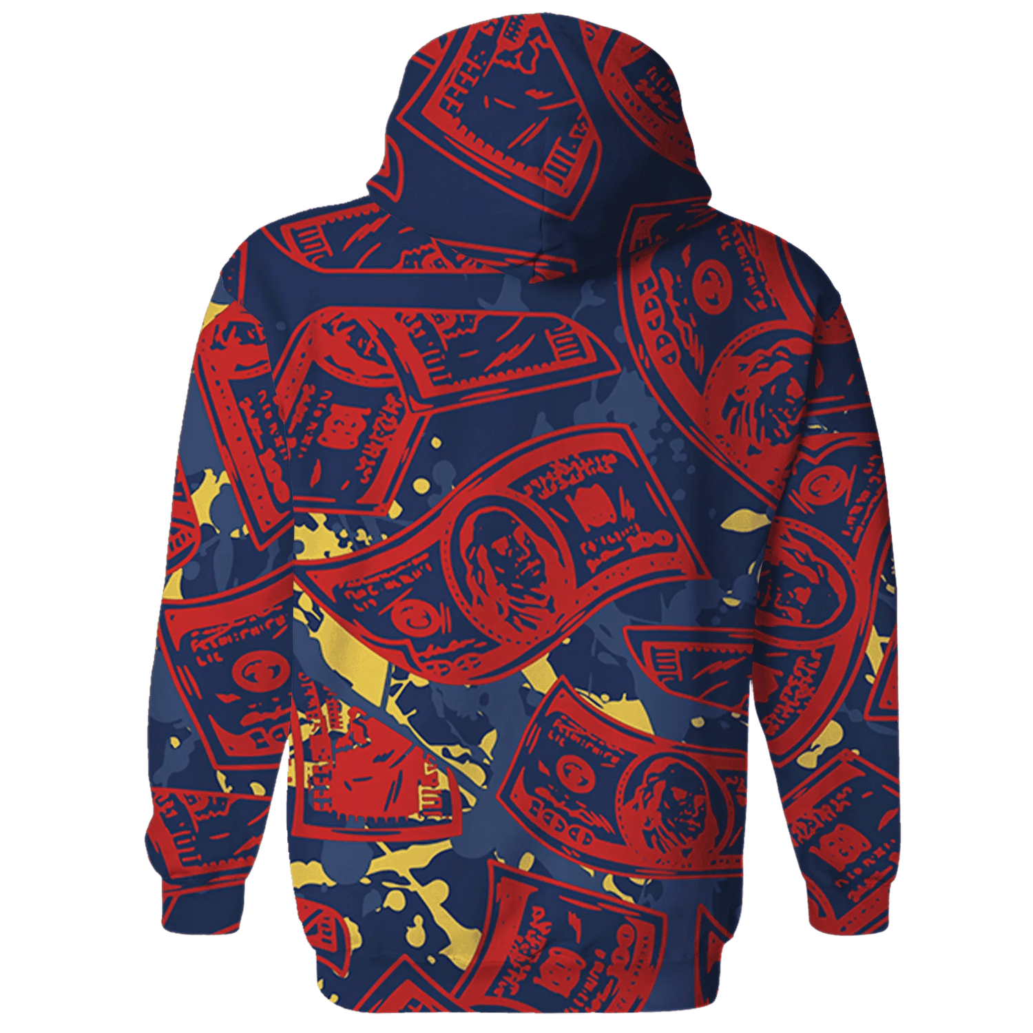 VaporMax-Air-Plus-Midnight-Navy-Gold-Black-Hoodie-Match-Money-Motive-BER-3D