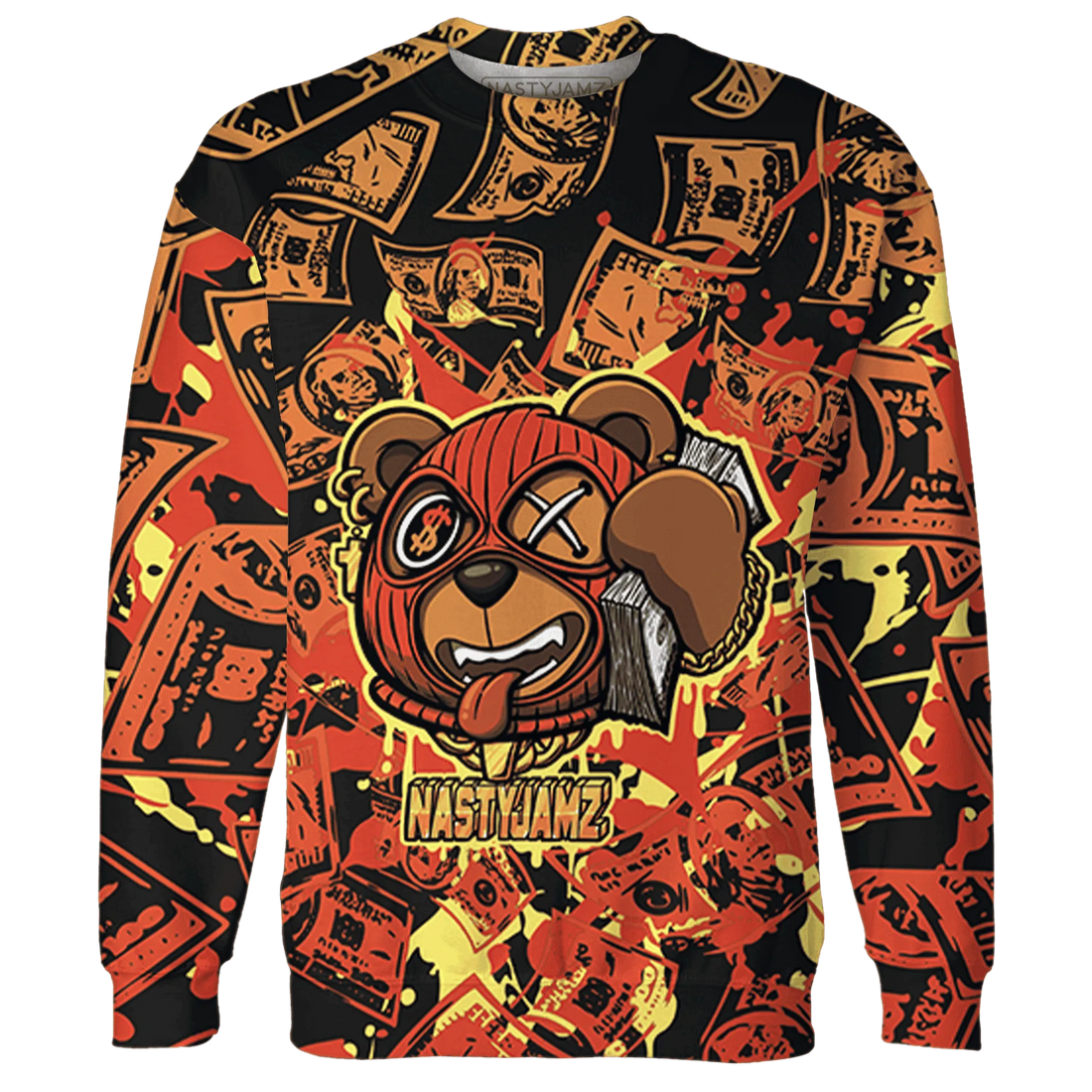 VaporMax-Crimson-Total-Orange-Plus-Sweatshirt-Match-Money-Motive-BER-3D