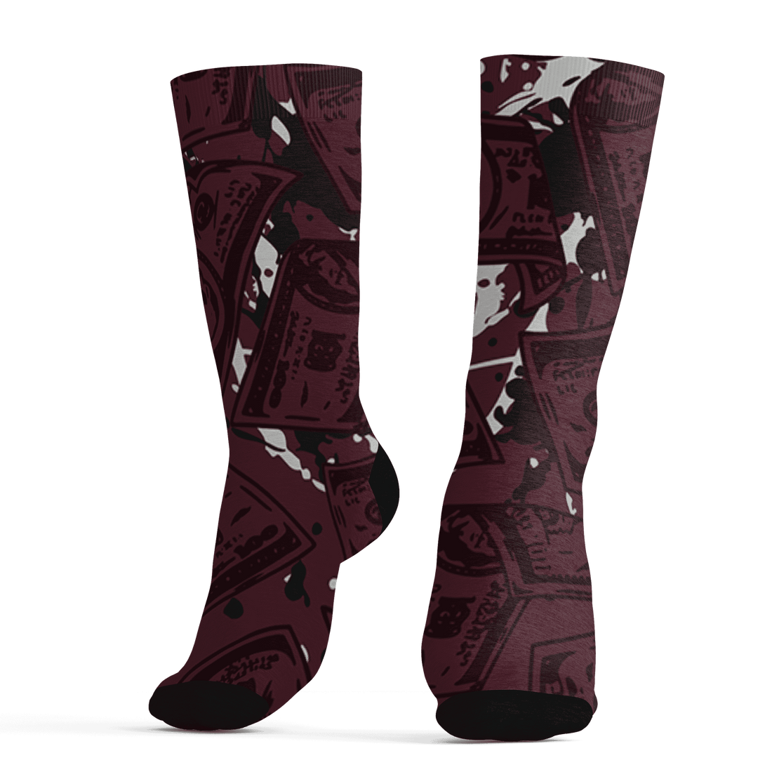 VaporMax-Night-Maron-Burgundy-Socks-Match-Money-Motive-BER-3D