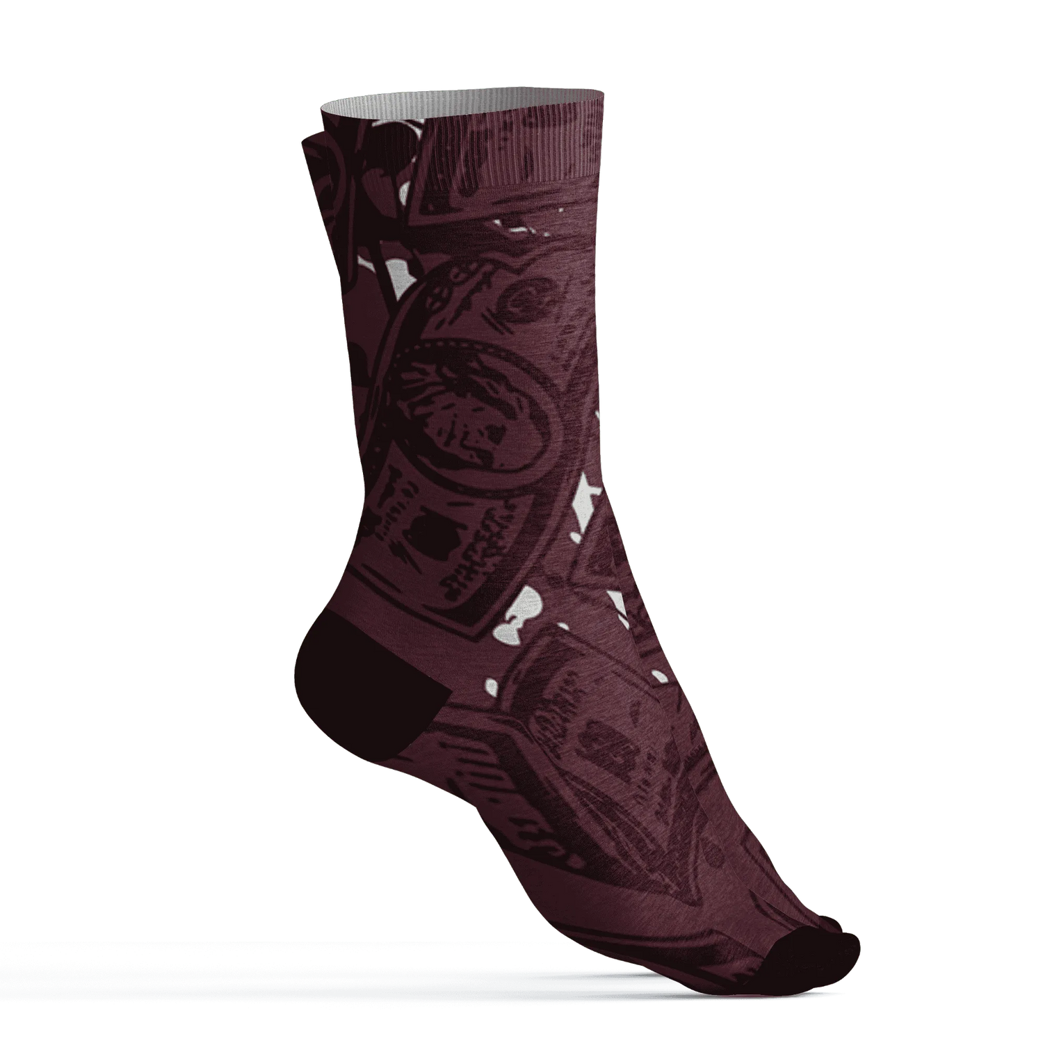 VaporMax-Night-Maron-Burgundy-Socks-Match-Money-Motive-BER-3D