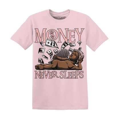 Low-Legend-Pink-11s-T-Shirt-Match-Money-Never-Sleeps