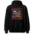 Retro Red Taxi 12s Hoodie Match Money Never Sleeps - NastyJamz