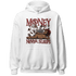 Dune Red 13s Hoodie Match Money Never Sleeps - NastyJamz