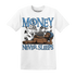 NastyJamz-Carolina-Blue-Univercitii-17s-T-Shirt-Match-Money-Never-Sleeps