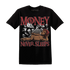 Black-Toe-Reimagined-Red-White-1s-NastyJamz-T-Shirt-Match-Money-Never-Sleeps