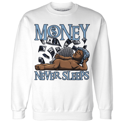 First In Flight 1s Sweatshirt Match Money Never Sleeps - NastyJamz