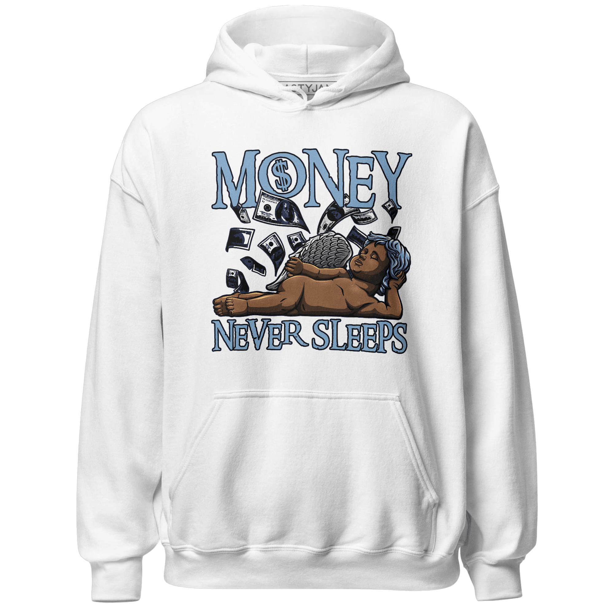 First In Flight 1s Hoodie Match Money Never Sleeps - NastyJamz