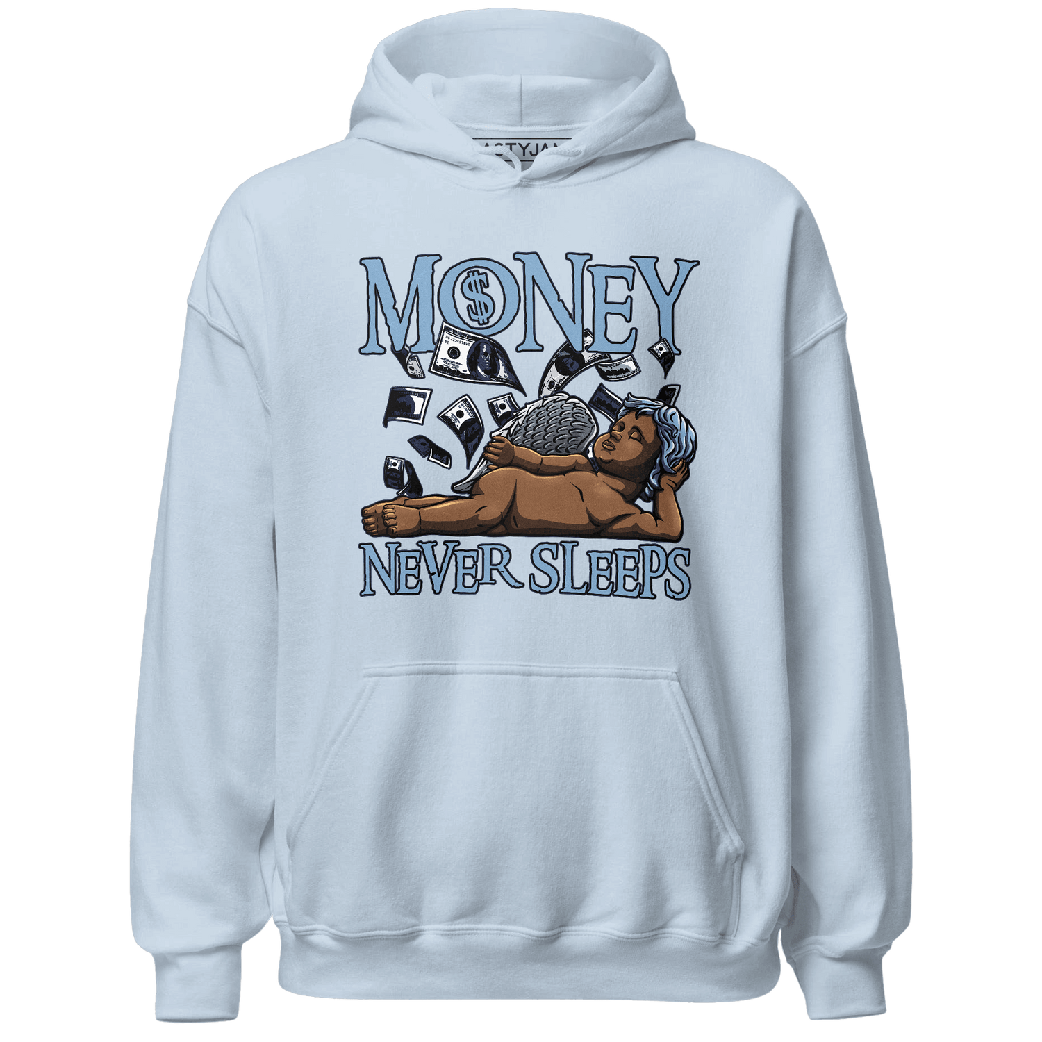 First In Flight 1s Hoodie Match Money Never Sleeps - NastyJamz