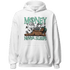 High OG Green Glow 1s Hoodie Match Money Never Sleeps - NastyJamz