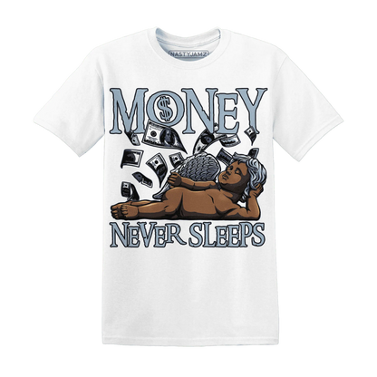 Mid-Diffused-Blue-Grey-1s-T-Shirt-Match-Money-Never-Sleeps