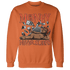 Georgia Peach 3s Sweatshirt Match Money Never Sleeps - NastyJamz