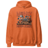 Georgia Peach 3s Hoodie Match Money Never Sleeps - NastyJamz