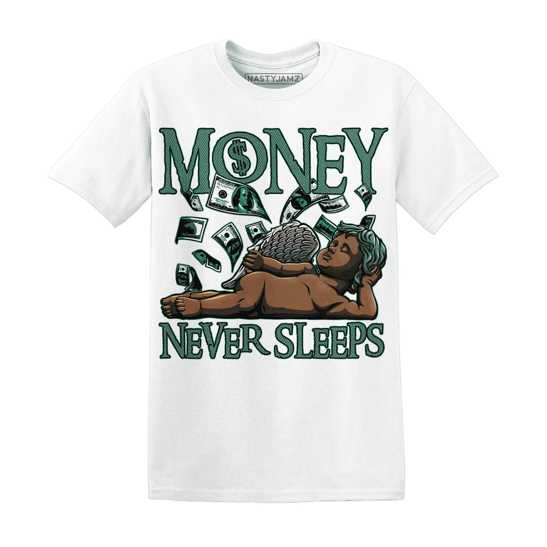 Nina-CN-Abney-3s-T-Shirt-Match-Money-Never-Sleeps