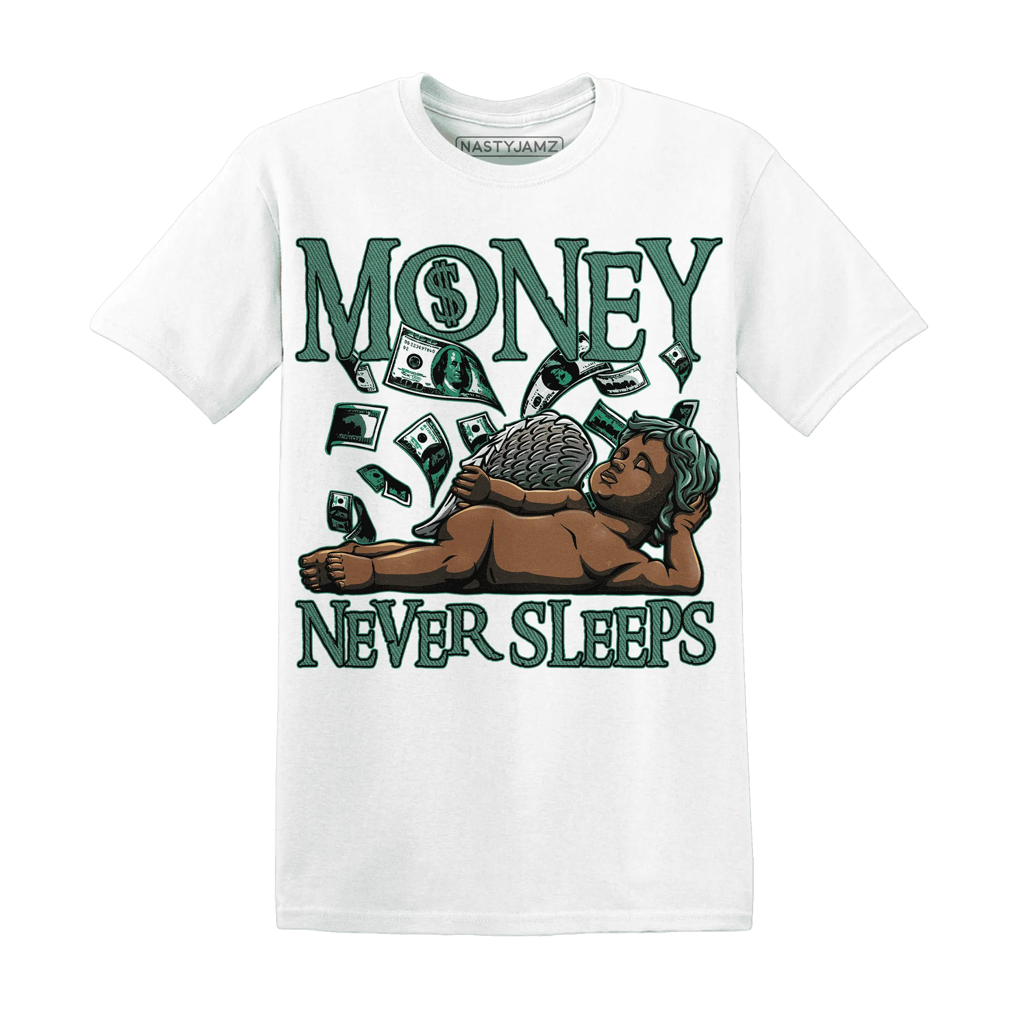 Nina-CN-Abney-3s-T-Shirt-Match-Money-Never-Sleeps