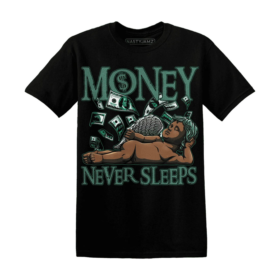 Nina-CN-Abney-3s-T-Shirt-Match-Money-Never-Sleeps