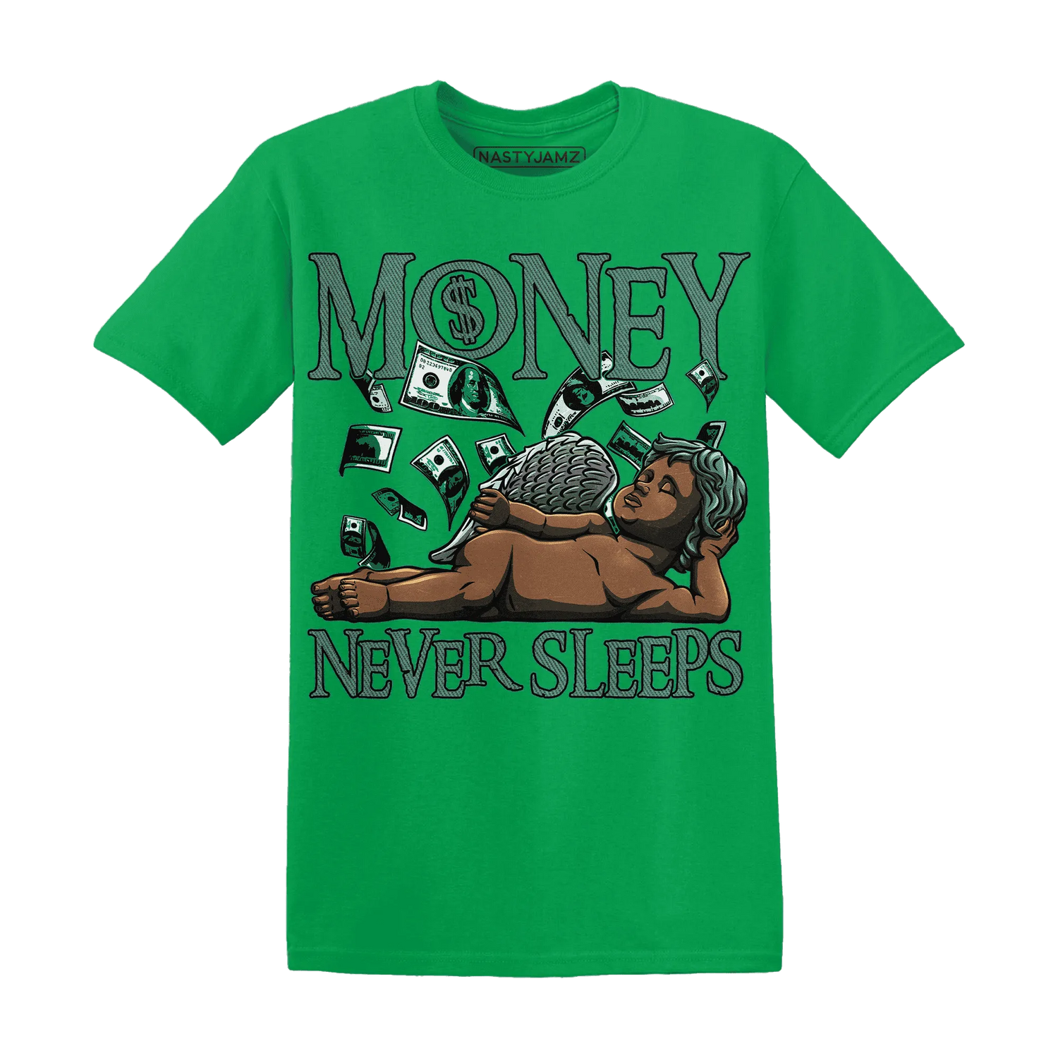Nina-CN-Abney-3s-T-Shirt-Match-Money-Never-Sleeps