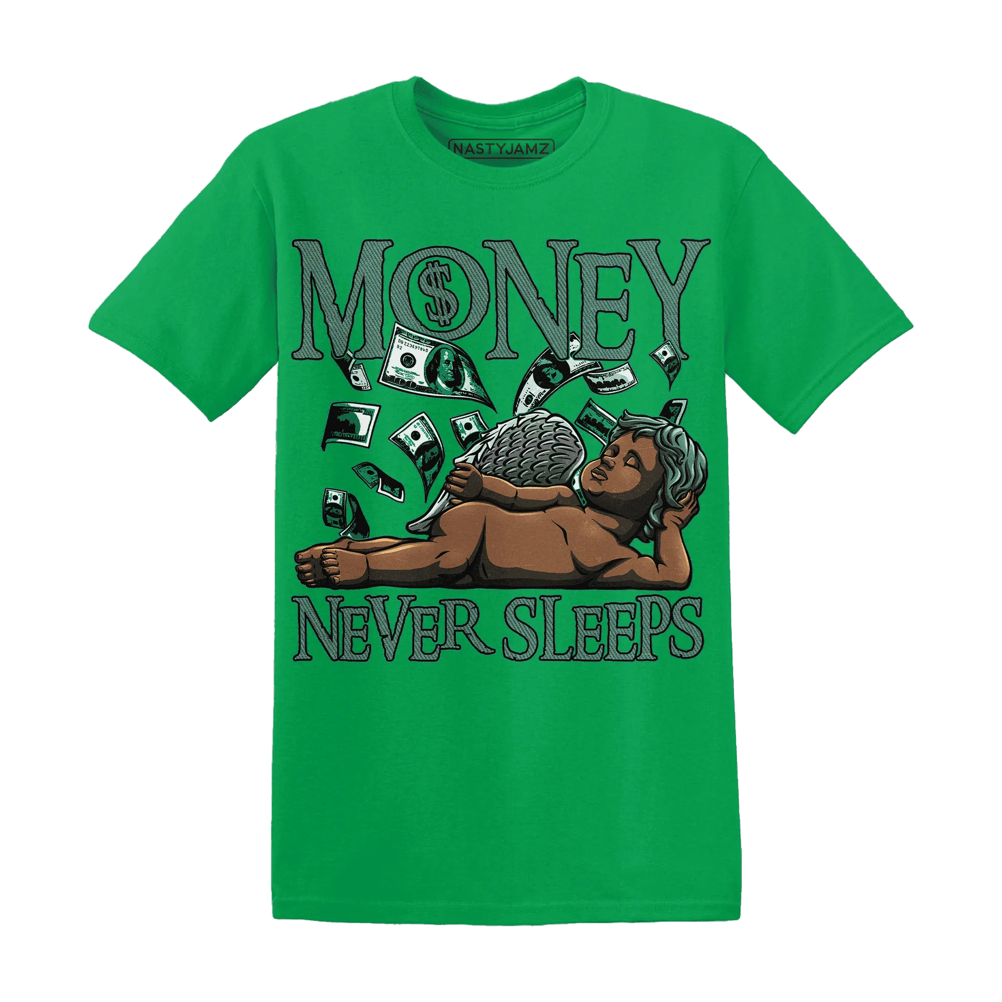 Nina-CN-Abney-3s-T-Shirt-Match-Money-Never-Sleeps