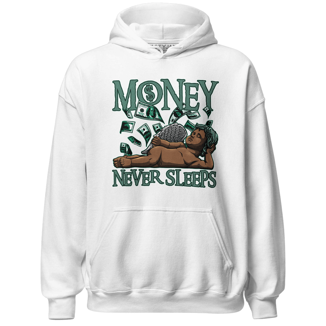 Nina CN Abney 3s Hoodie Match Money Never Sleeps - NastyJamz